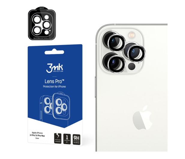 3mk Lens Protection Pro do iPhone 14 Pro/14 Pro Max silver - 1067664 - zdjęcie